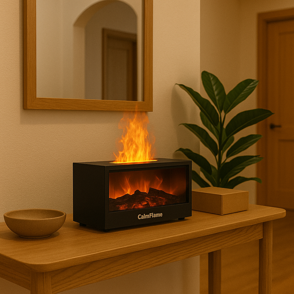 Warum ein Kamin-Luftbefeuchter im Winter unverzichtbar ist – und wie CalmFlame™ dein Zuhause verändert