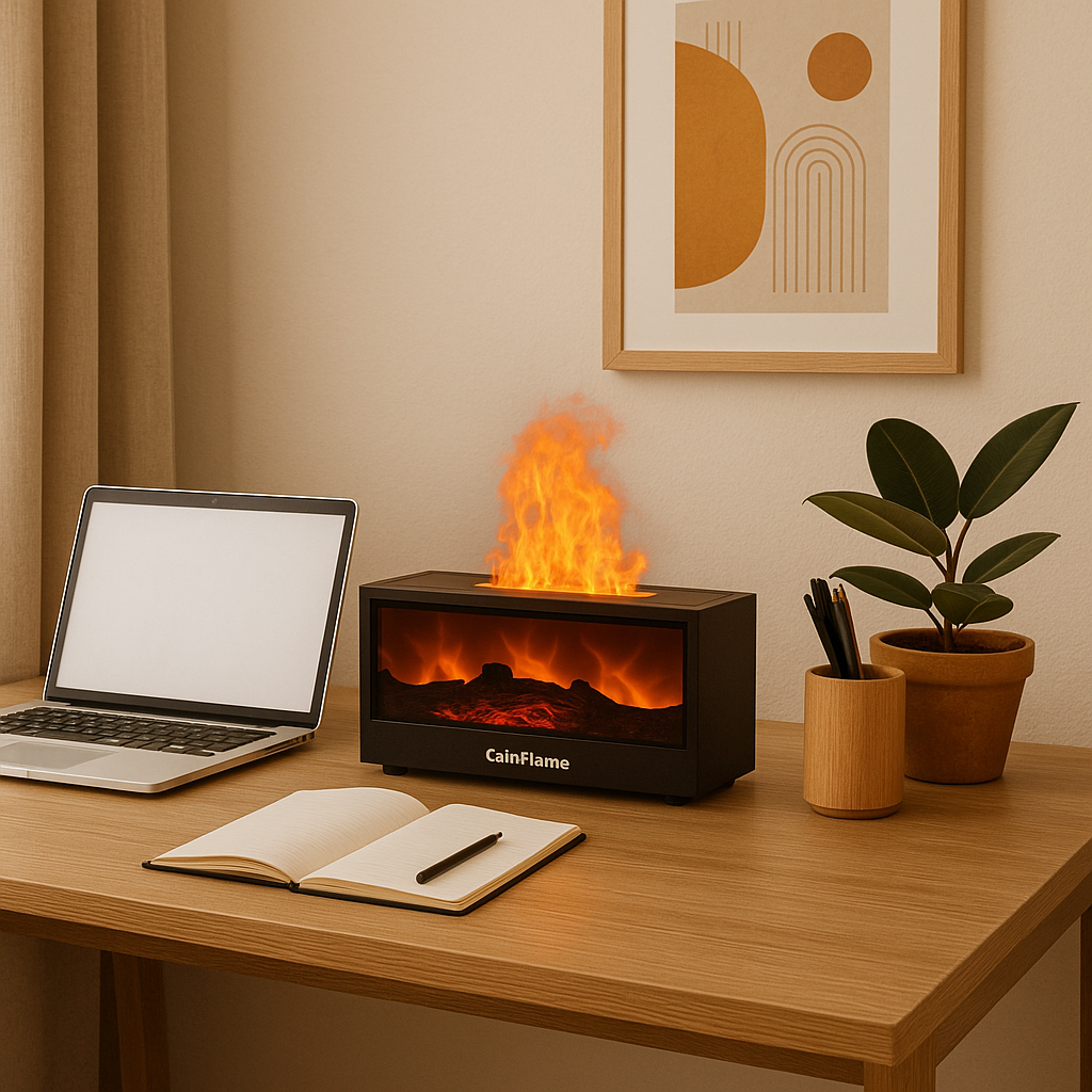CalmFlame - Kamin - Aroma Luftbefeuchter™