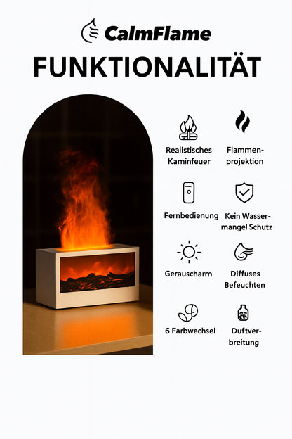 CalmFlame - Kamin - Aroma Luftbefeuchter™