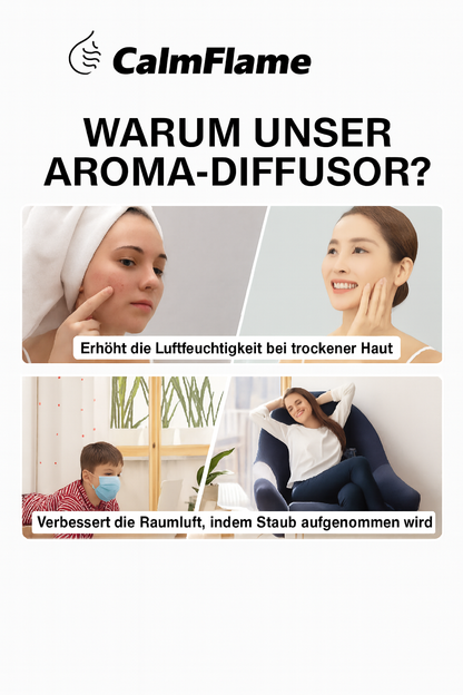 CalmFlame - Kamin - Aroma Luftbefeuchter™